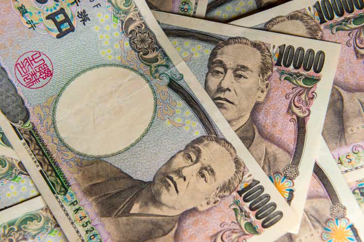 Japanese yen banknote
