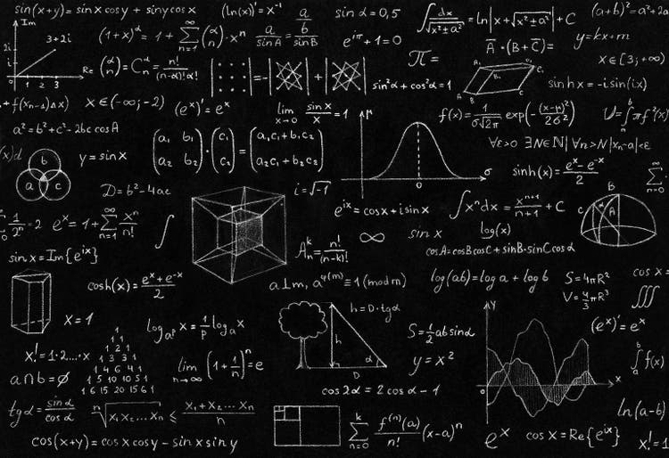 Math, physics formulas
