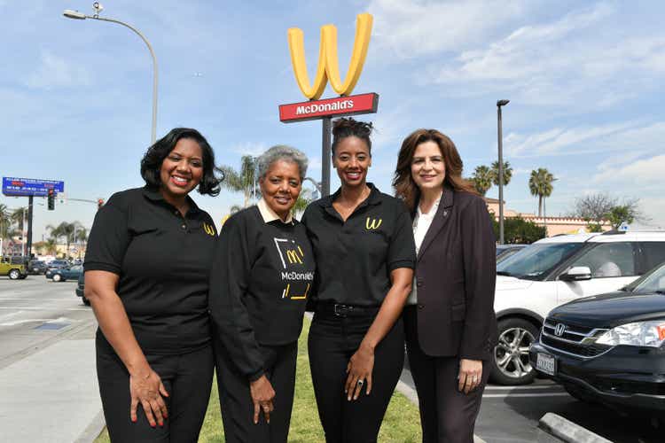 McDonald"s In California Turns Its Arch Upside To Letter W In Honor Of International Women"s Day