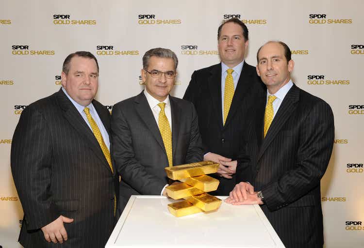 GLD Fifth Anniversary Celebration Hosted By SPDR Gold Shares