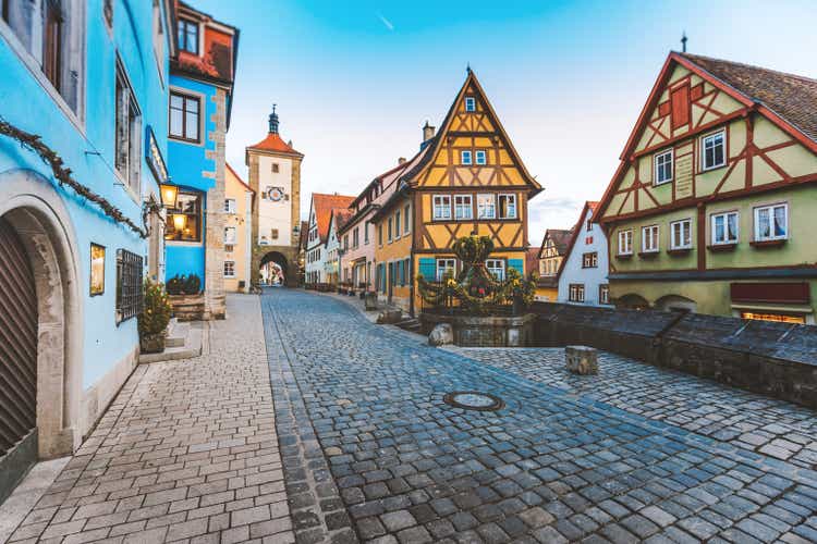 Old Town of Rothenburg ob der Tauber, Germany