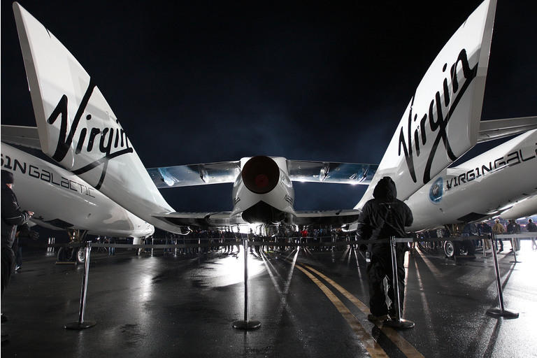 Virgin Galactic"s SpaceShipTwo, First Commercial Spacecraft, Unveiled In CA