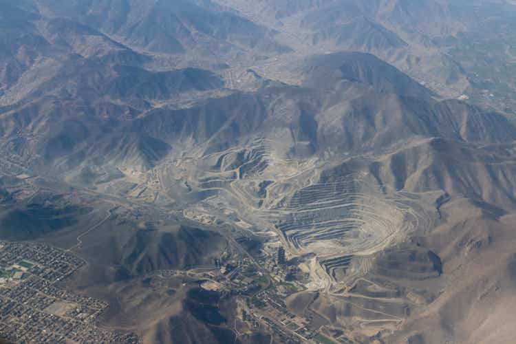 Flying over Peru