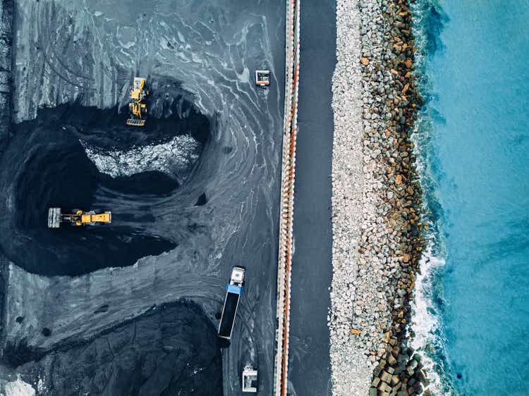 Coal mineral exploitation