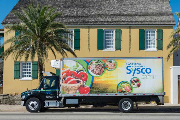 Sysco Delivery Truck, St. Augustine, Florida