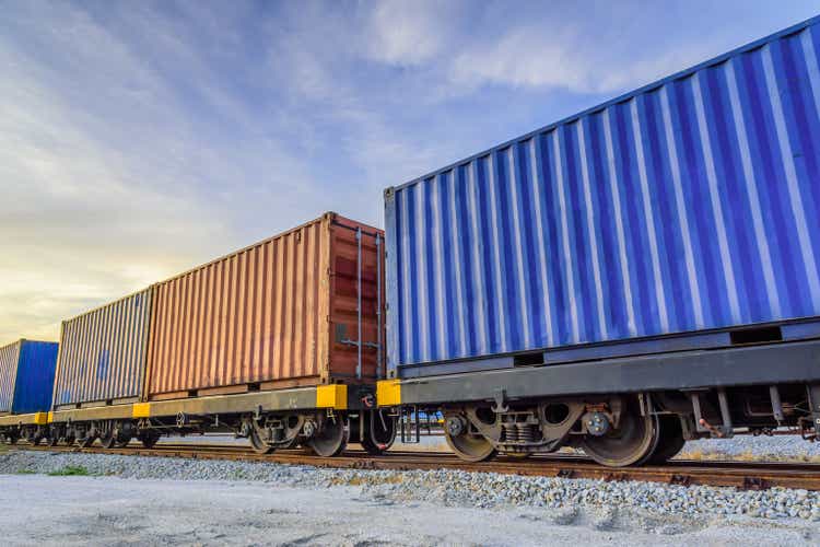 Container Freight Train.