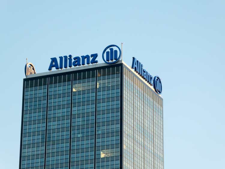Allianz skyscraper in Berlin, Germany