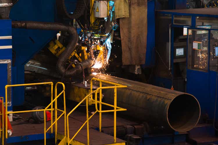 Steel pipe manufacturing