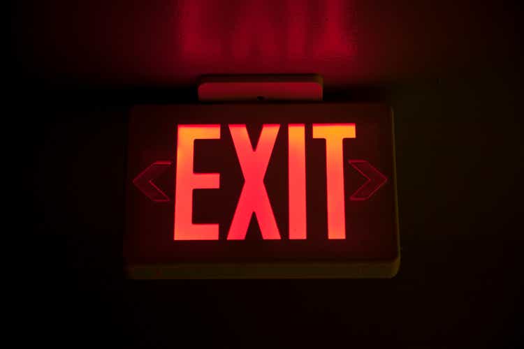 exit sign