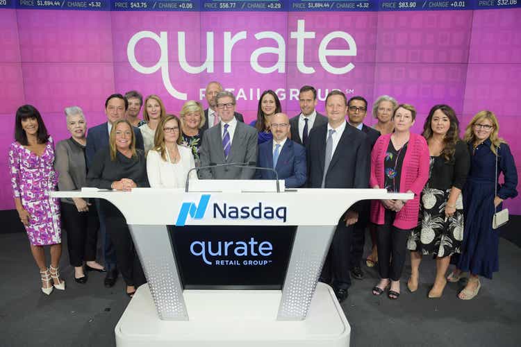 Qurate Retail Group Opening Bell Ceremony At Nasdaq MarketSite