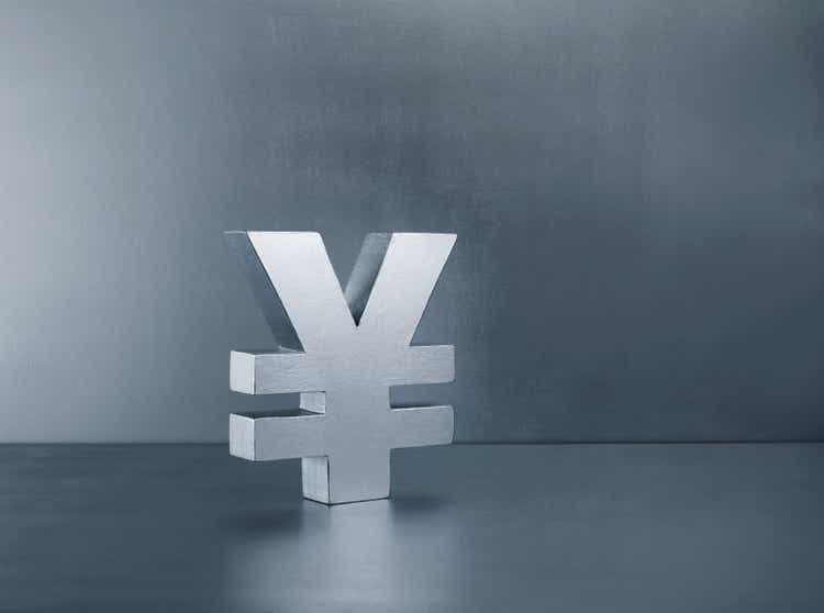 Yen sign