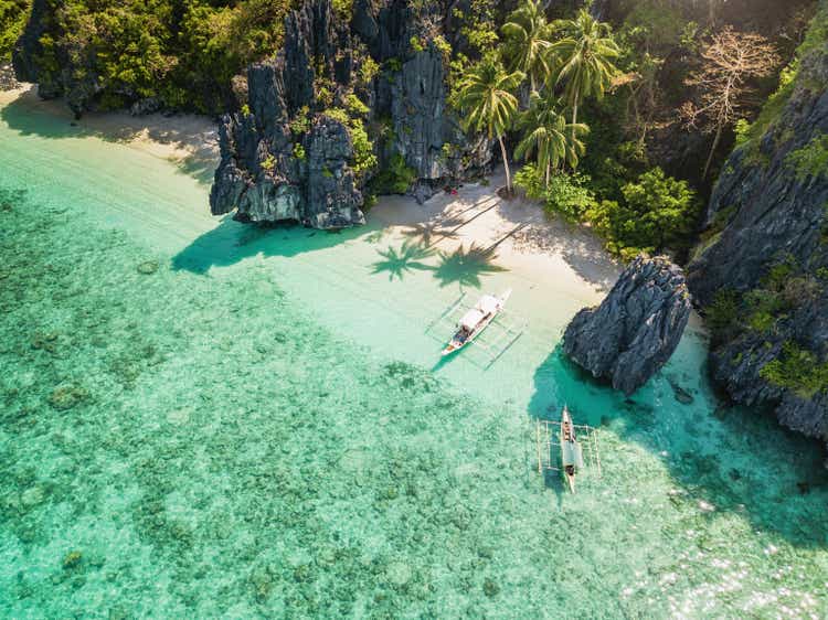 Palawan El Nido Entalula Island Beach Philippines