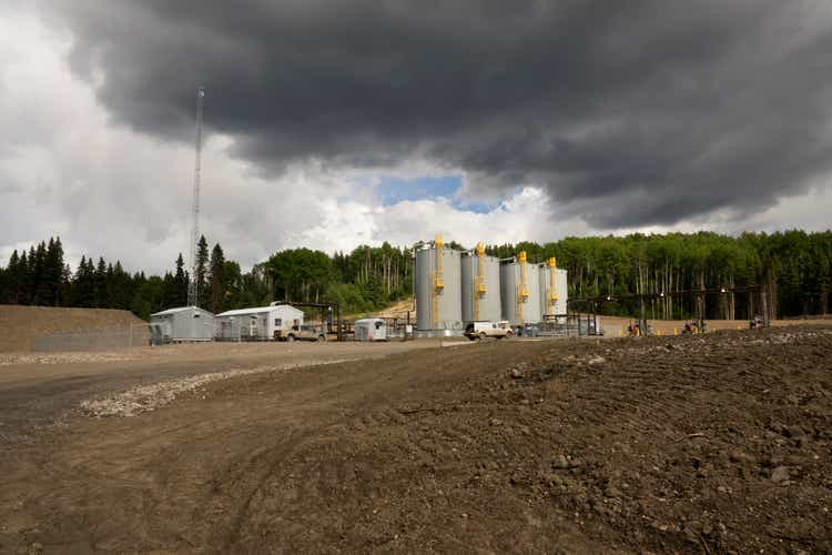 British Columbia Natural Gas Liquids Plant North Montney shale formation Alaska Highway
