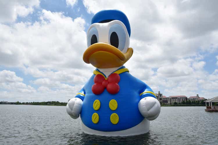 Rubber Donald Duck Debuts In Shanghai