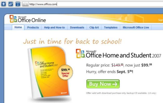 Microsoft's Office.com Goes Live (NASDAQ:MSFT) | Seeking Alpha