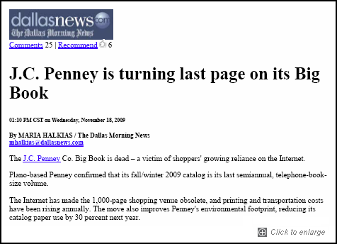 J.C. Penney Big Book was very big deal