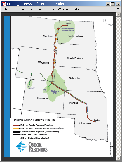 Bakken Crude: Buffett's Railroad Beats Oneok's Pipeline (nyse:brk.a 