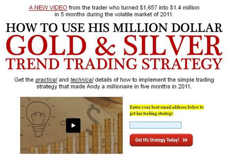 Gold Silver Trend Trading Stratey