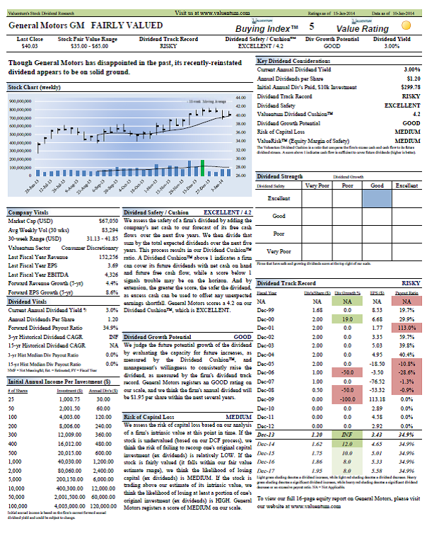 The Future Of GM's Dividend (NYSEGM) Seeking Alpha