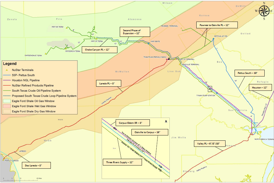 Nustar Energy: Yielding 7.5% With Eagle Ford Driven Upside Potential 