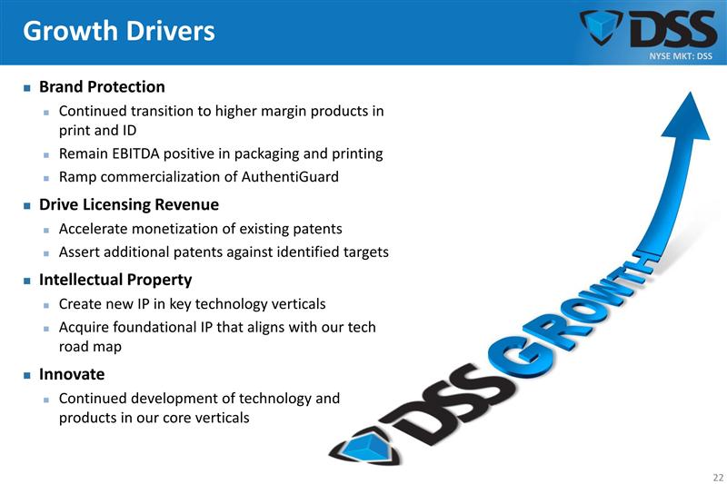 Document Security Systems May 29, 2014 Presentation Shows Foundation
