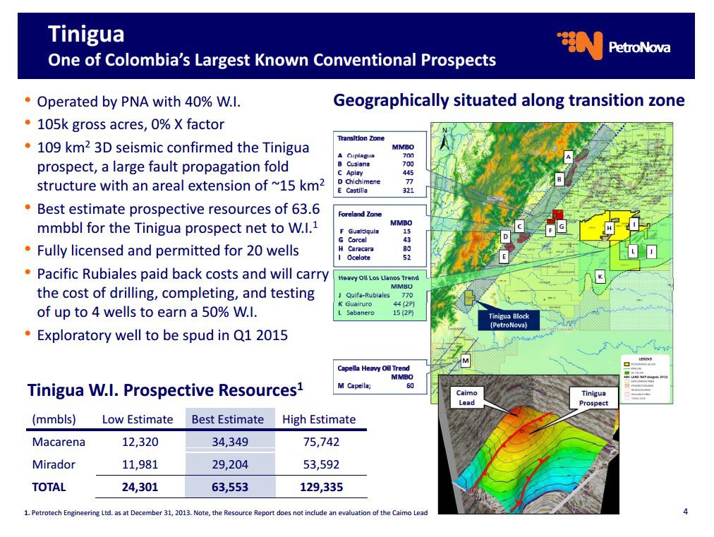 Colombia Offers Compelling Junior Oil Exploration Stories In 2014