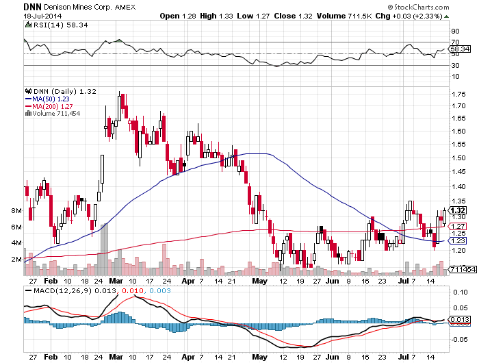 Time To Take A Quick Look At Denison Mines (NYSEDNN) Seeking Alpha Time To Take A Quick Look At Denison Mines (NYSEDNN) Seeking Alpha
