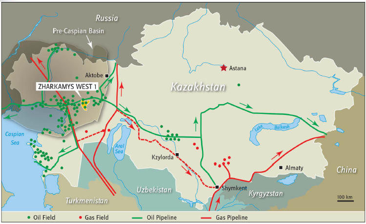 Qazaq oil карта