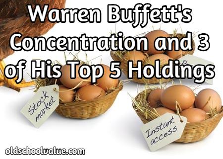 Warren Buffett's Concentration And 3 Of His Top 5 Holdings | Seeking Alpha