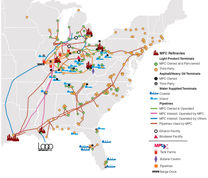 Marathon Petroleum Continues To Reward Shareholders Via Cannibalism And ...