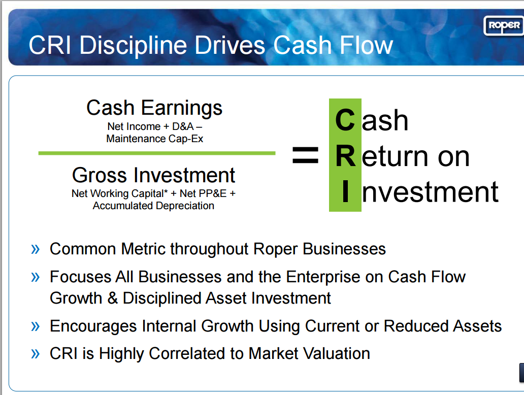 Roper Technologies Continues To Outperform (NASDAQROP) Seeking Alpha
