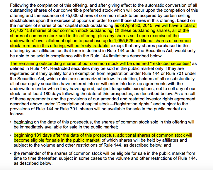 Xactly Corporation: Huge IPO Lockup Expiration Merits Your Attention