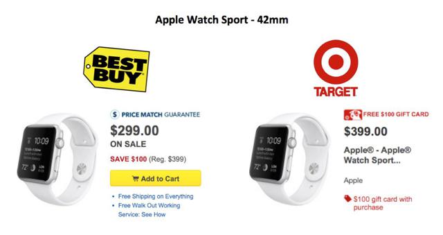 iphone watch sale target