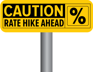 Image result for rate hike