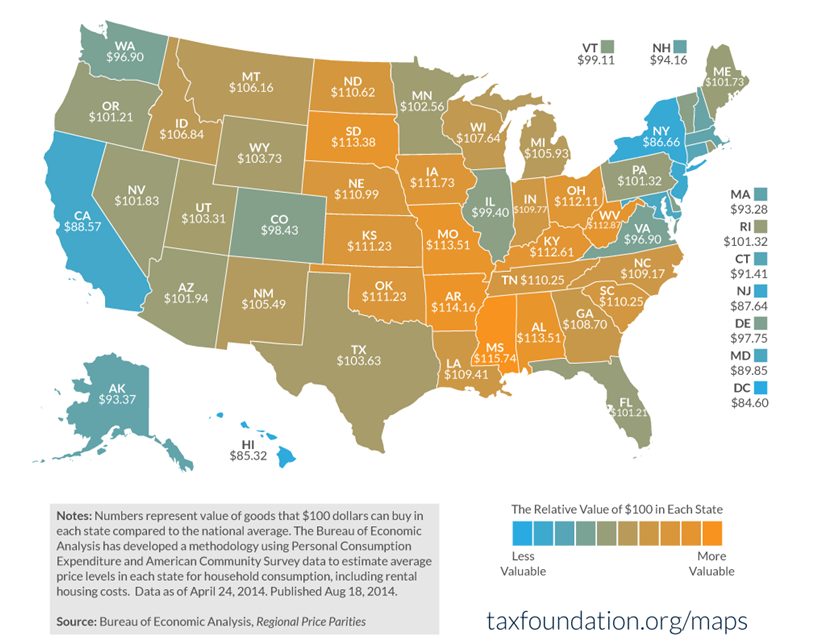 Purchasing Power In The 50 States Seeking Alpha