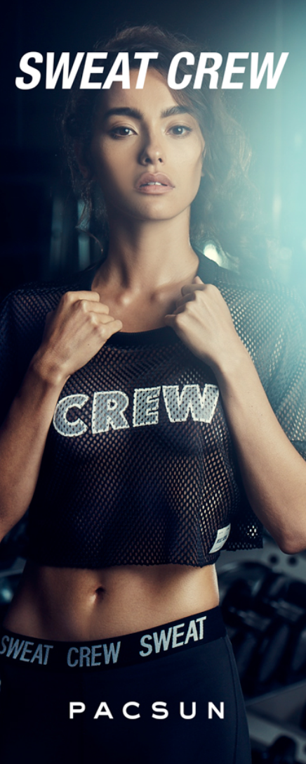 Sweat Crew by Adrianne Ho - Workout Gear Collaboration from Pac Sun and  Sweat the Style