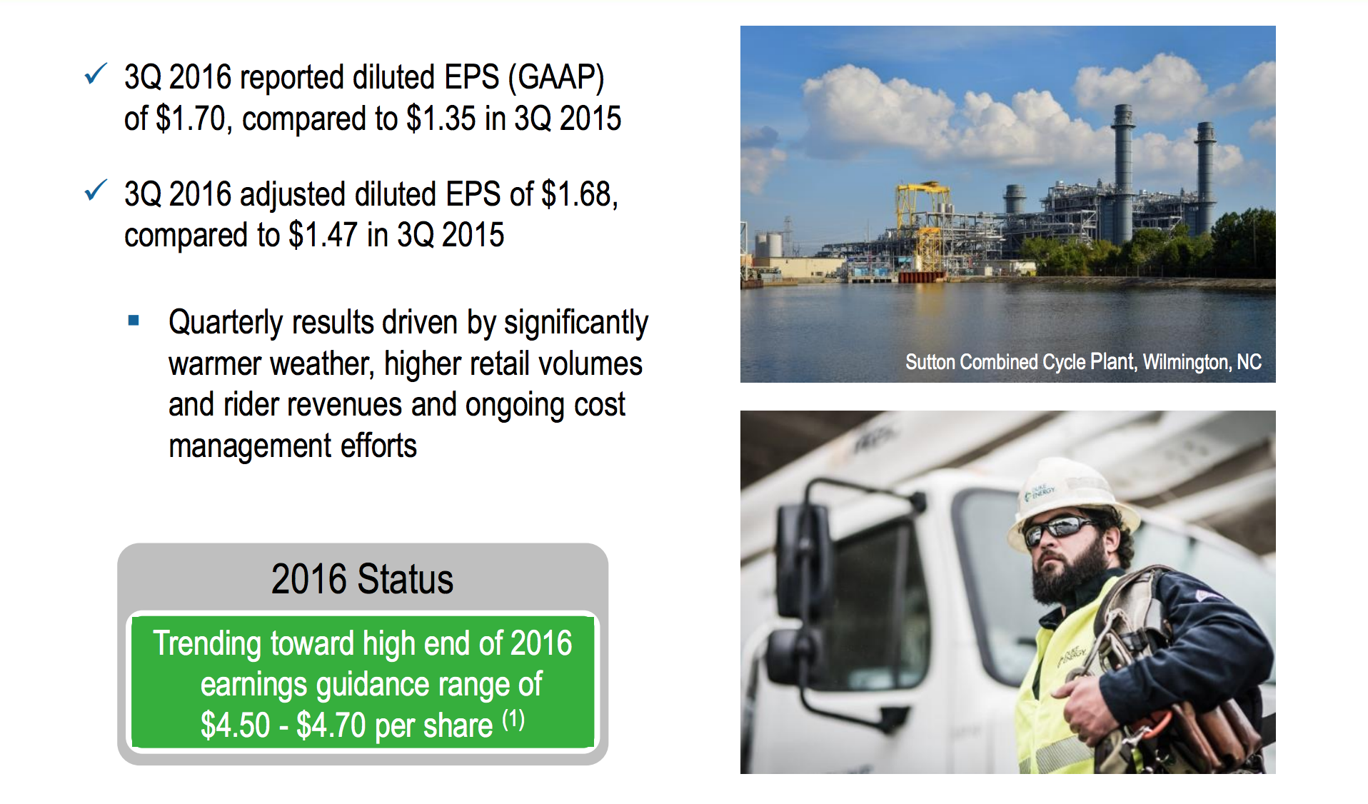 Duke Energy: Q3 Earnings (NYSE:DUK) | Seeking Alpha