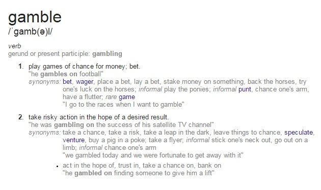 Gambling terms and sports betting definitions examples