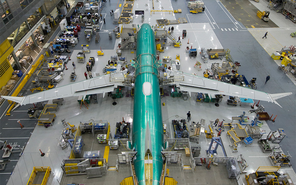 Resultado de imagen para Boeing 737 MAX assembly line
