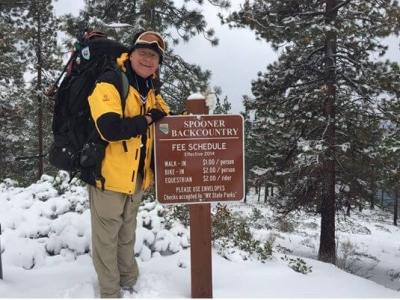 John in Spooner Back Country