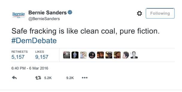 Prepare Yourself For A Clintonsanders Fracking Ban Nysearcaung Seeking Alpha 