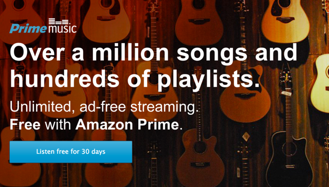 Amazon Prime Subscribers To Get Music Streaming Service