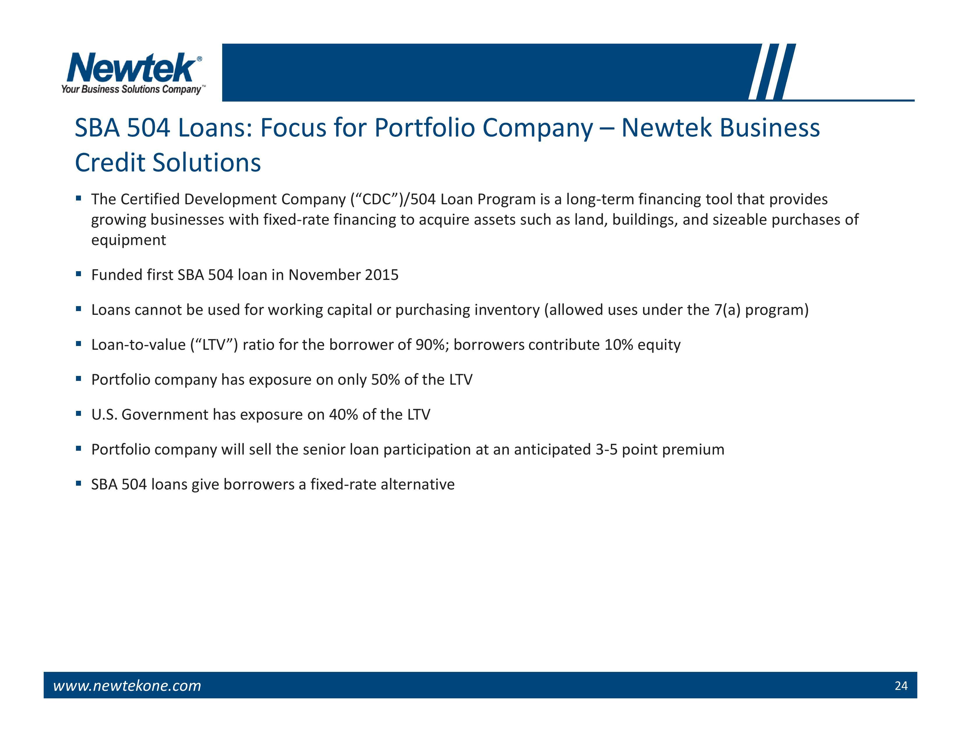 Breaking My 'ATeam' Into Pieces Part VIII Newtek Business Services