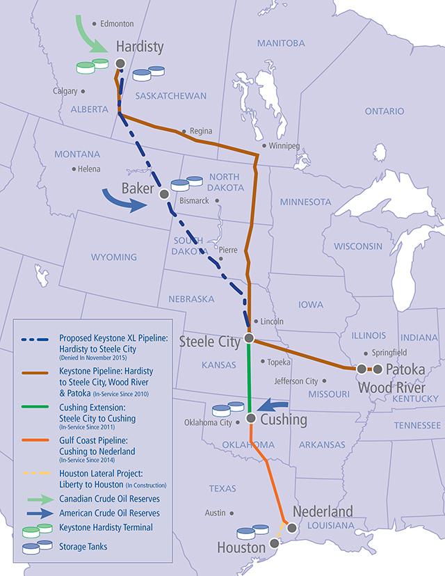 Map Of Keystone Xl Pipeline Route : Pipeline or Pipe Bomb? Potential ...