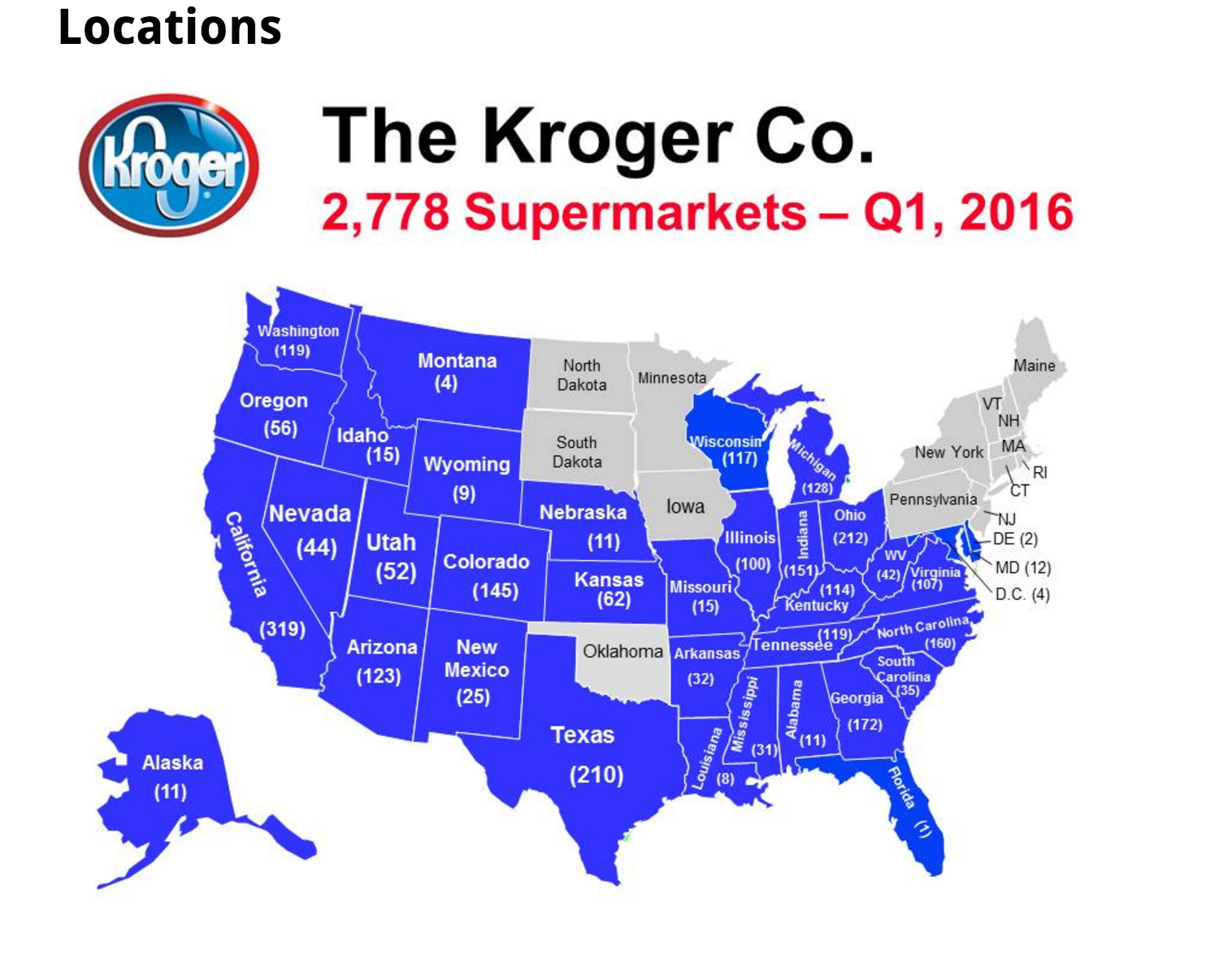 Kroger Map