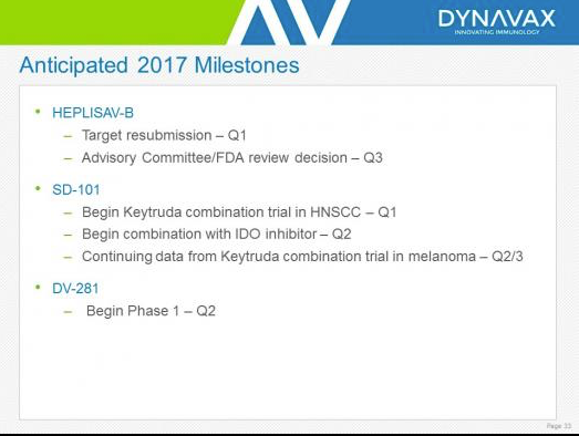 Dynavax In 2017: Hero Or Zero? (NASDAQ:DVAX) | Seeking Alpha