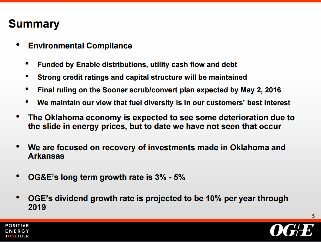 OGE Energy Is A Speculative Play At Best NYSE OGE Seeking Alpha
