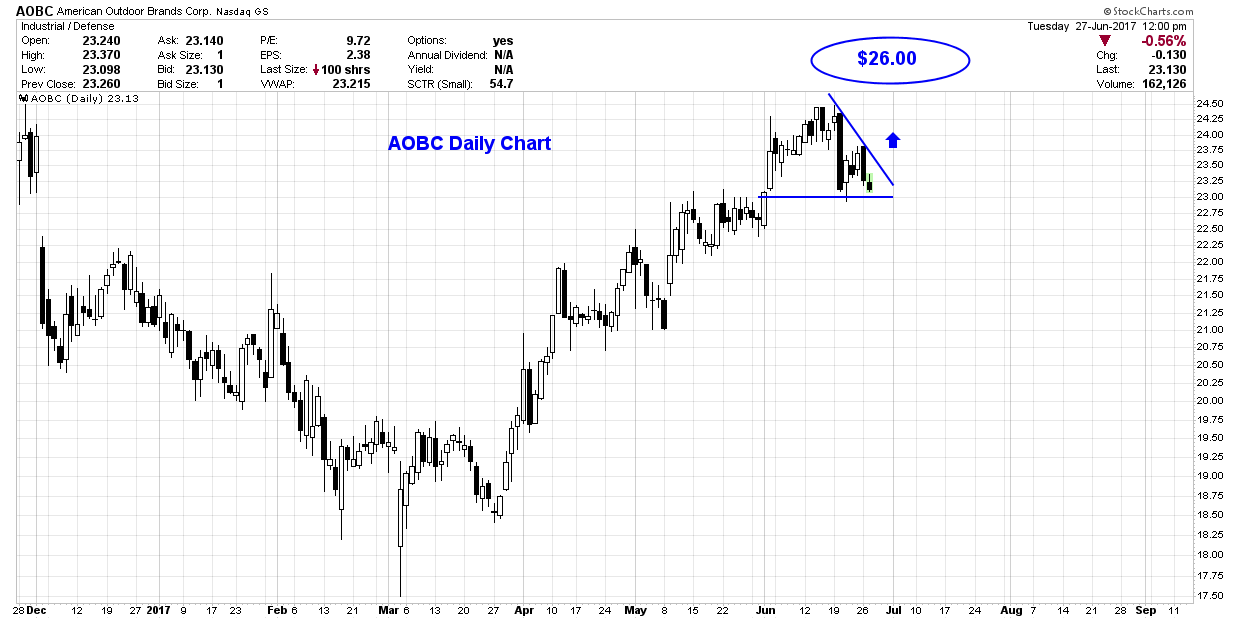 American Outdoor Brands Going Higher (NASDAQSWBI) Seeking Alpha