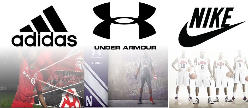 competitors of under armour