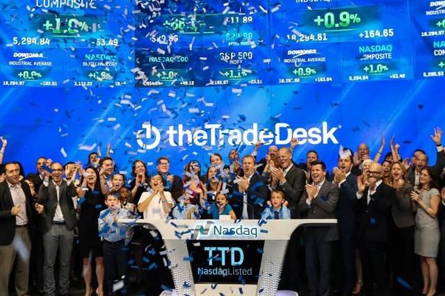TTD IPO was Sept 21 2016